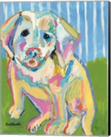 A Labrador Puppy Smile Fine Art Print