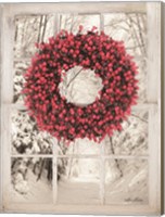 Beaded Wreath View II Fine Art Print