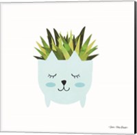 Cat Plant Fine Art Print