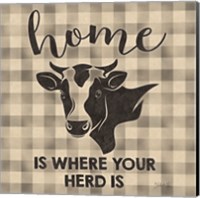 Home is Where Your Herd Is Fine Art Print