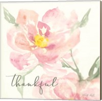Floral Thankful Fine Art Print