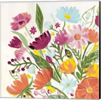 Vintage Floral I v2 Fine Art Print