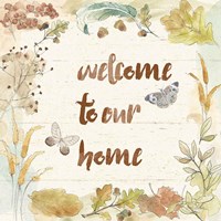 Woodland Wreath VI Home Fine Art Print