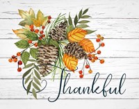 Autumn Splendor I Natural Wood Fine Art Print