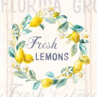 Floursack Lemon V Bright Fine Art Print