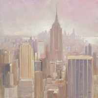 Manhattan in the Mist v2 Fine Art Print