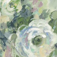 Sage and Lavender Peonies III Light Fine Art Print