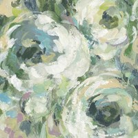 Sage and Lavender Peonies II Light Fine Art Print