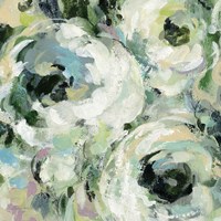 Sage and Lavender Peonies II Fine Art Print