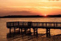 Lake Sunset Fine Art Print