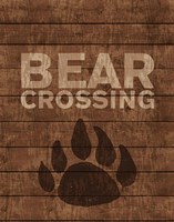 Bear Crossing Fine Art Print