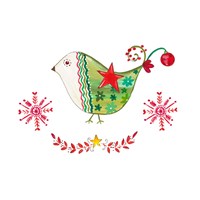 Christmas Dove I Fine Art Print