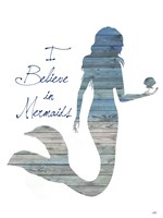 I Believe in Mermaids Fine Art Print