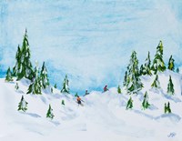 Winter Fun I Fine Art Print