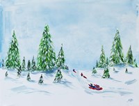 Winter Fun II Fine Art Print