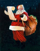 Jolly Old Saint Nick Fine Art Print