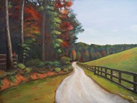 Country Road I Fine Art Print