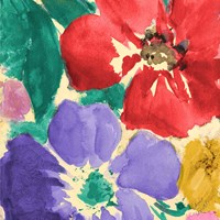 Summer Sonata Square II Framed Print