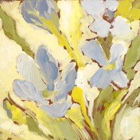 Begonia Bleu I Fine Art Print