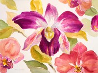 Radiant Orchid I Framed Print