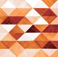 Uptown Rust II Fine Art Print