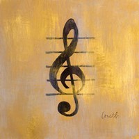 Treble Clef Fine Art Print