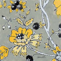 Gray Berry Cherry II Framed Print