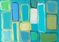 Standing Imitation I Framed Print