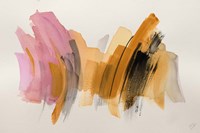 Amber Gold II Framed Print