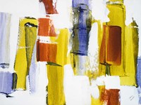 Spring Drifts I Framed Print