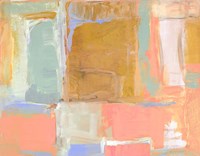 Amber Gilded Oasis Fine Art Print