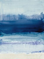 Blue on Blue I Framed Print