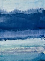 Blue on Blue II Framed Print