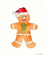 Gingerbread Man I Fine Art Print