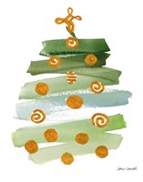 Abstract Christmas Tree I Fine Art Print