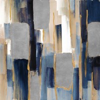 Indigo Woodlands I Fine Art Print