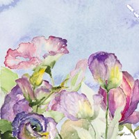 Purple Garden I Fine Art Print