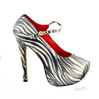 Animal Print Stiletto Fine Art Print