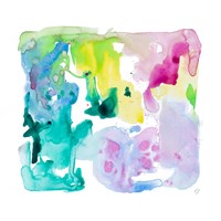 Summer Abstract III Framed Print