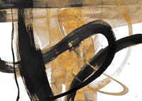 Urban Vibe with Gold II Fine Art Print