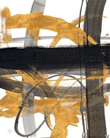 Urban Vibe With Gold III Fine Art Print