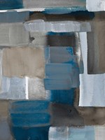 Blue Taupe Light II Framed Print