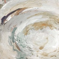 Nature Swirl Square I Framed Print