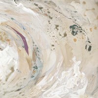 Nature Swirl Square II Framed Print