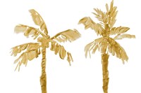 Gold Palms III Fine Art Print