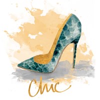 Chic Shoes Framed Print