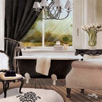 Chandelier Bath II Fine Art Print