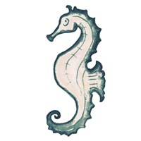 Coastal Icon I (blue) Fine Art Print