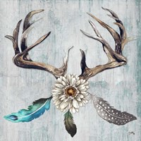 Feathery Antlers I Fine Art Print
