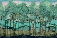 Green Tree Grove Fine Art Print